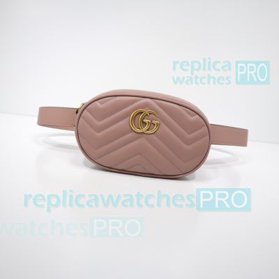 Replica GG New Style Pink Waist Bag Top Quality